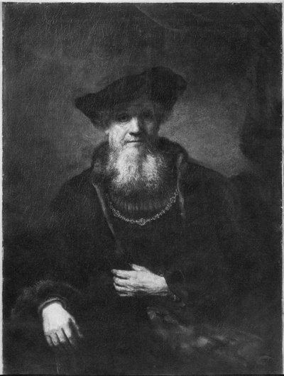 Portrait of a Rabbi by Rembrandt van Rijn